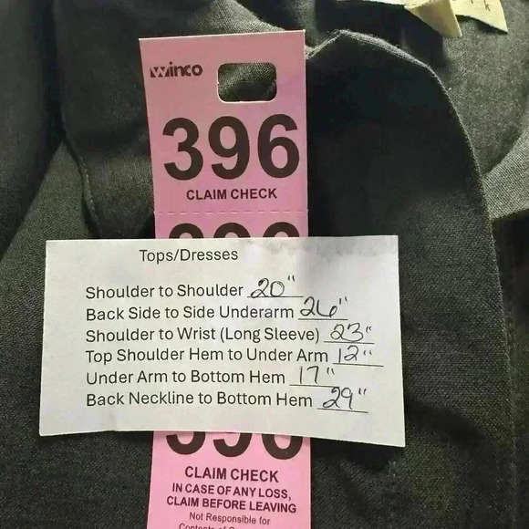 Tailor New York Women’s 2X Wool Blend Blouse Long Sleeve Pullover Tunic Top - Picture 13 of 13